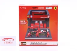 Pit Stop Diorama Charles Leclerc #16 Formel 1 2025 1:43 Bburago