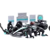 Pit Stop Diorama George Russell #63 Formel 1 2024 1:43 Bburago