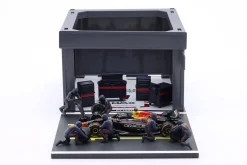 Pit Stop Diorama Max Verstappen #1 Formel 1 2025 1:43 Bburago