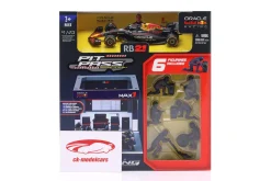 Pit Stop Diorama Max Verstappen #1 Formel 1 2025 1:43 Bburago