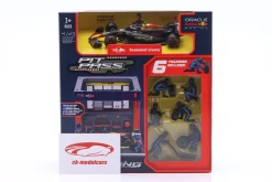 Pit Stop Diorama Max Verstappen #1 Formel 1 Weltmeister 2024 1:43 Bburago