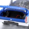Plymouth Barracuda 426 Hemi Hustler Baujahr 1966 blau / grau 1:18 GMP