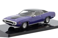 Plymouth GTX Runner Baujahr 1971 lila 1:43 Ixo