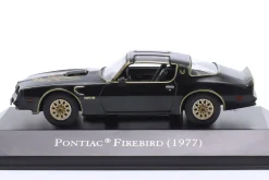 Pontiac Firebird Baujahr 1977 schwarz 1:43 Altaya