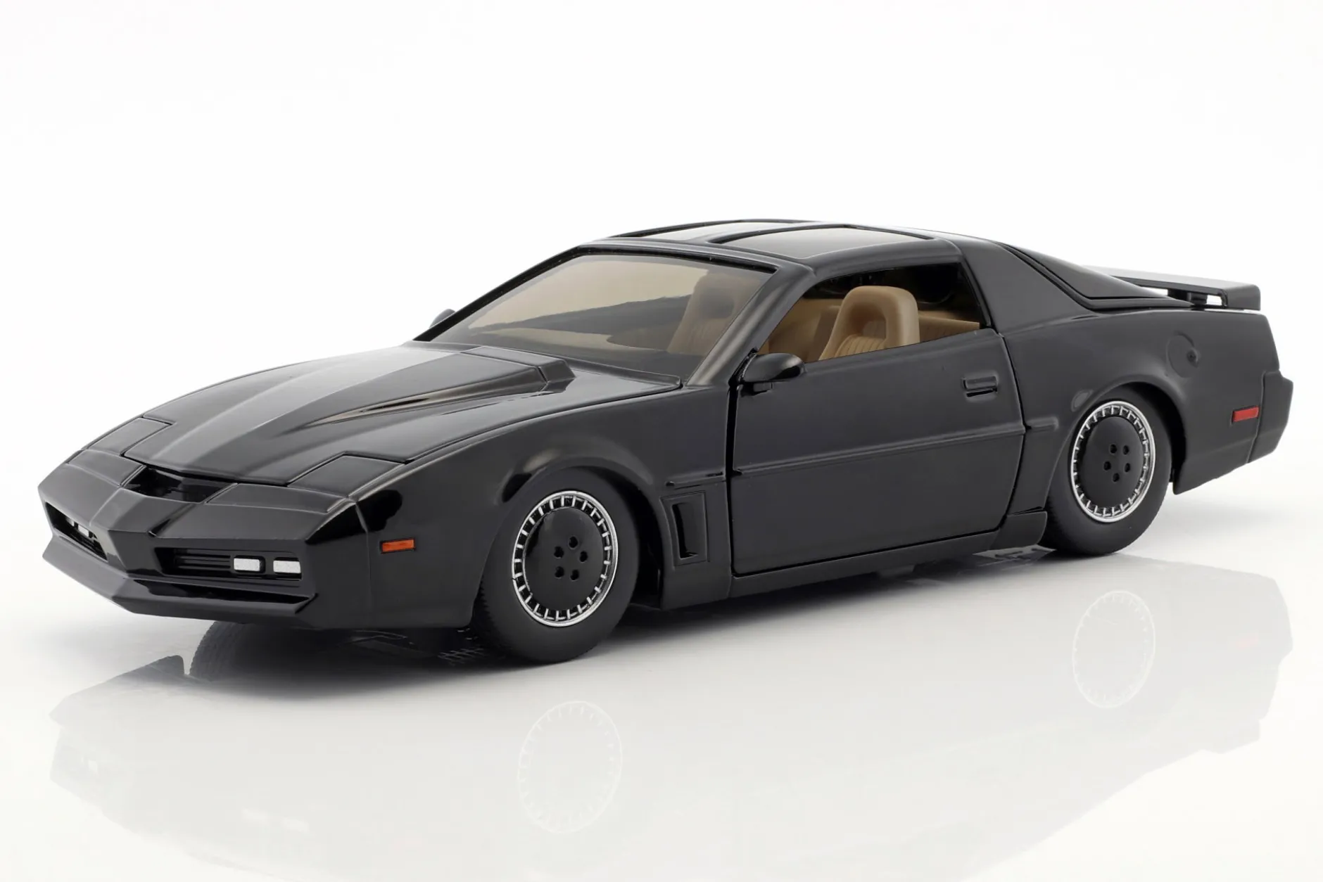 Pontiac Firebird K.I.T.T. TV-Serie Knight Rider (1982-1986) schwarz 1:24 Jada Toys