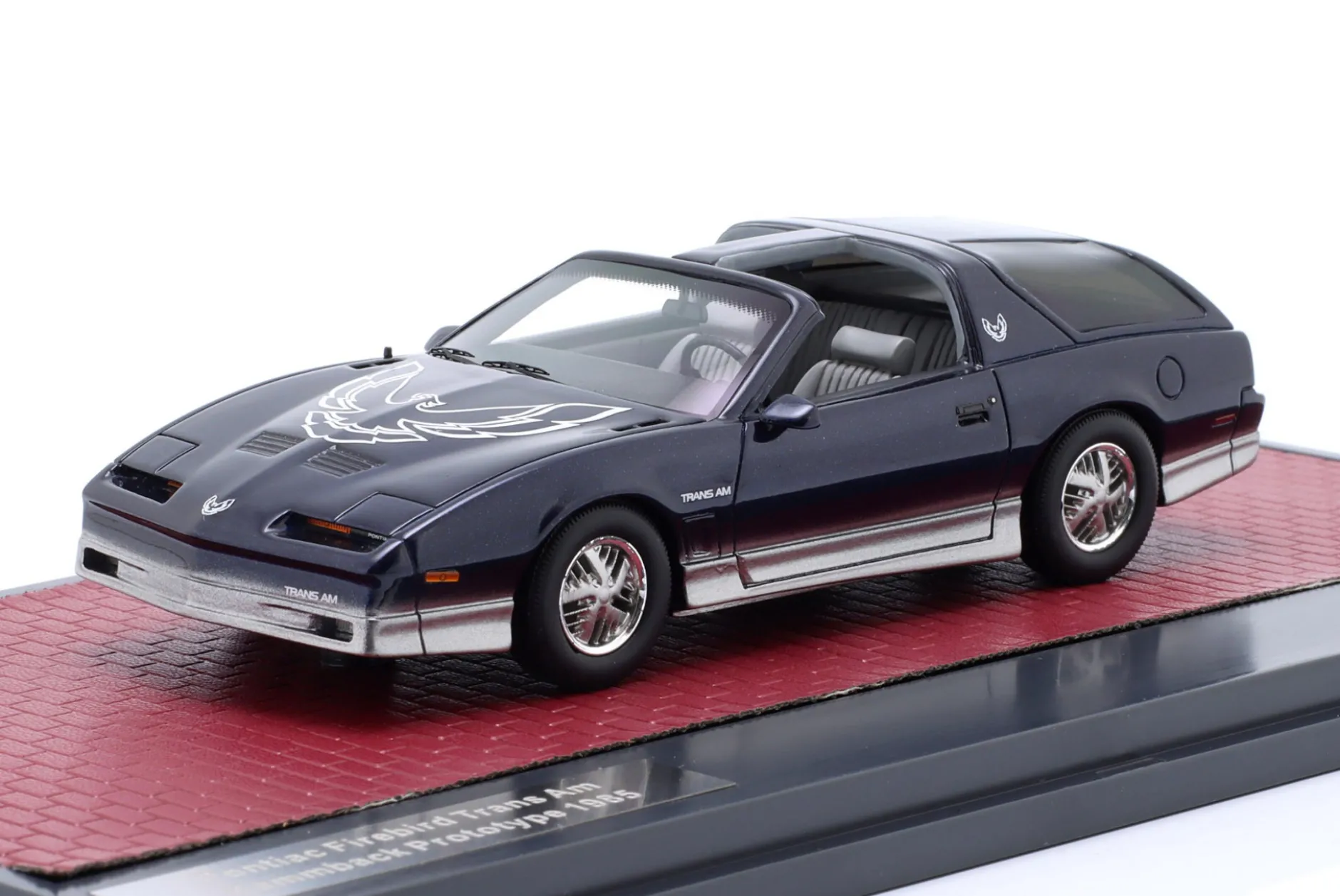 Pontiac Firebird Trans Am Kammback Prototype 1985 schwarz / silber 1:43 Matrix