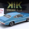 Pontiac LeMans GTO Baujahr 1972 hellblau metallic 1:18 KK-Scale