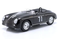 Porsche 356 A Speedster Steve McQueen #71 Baujahr 1955 schwarz 1:12 KK-Scale