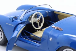 Porsche 550A Spyder Baujahr 1956 blau / weiß 1:12 KK-Scale