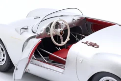 Porsche 550A Spyder Baujahr 1956 silber 1:12 KK-Scale