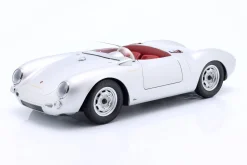 Porsche 550A Spyder Baujahr 1956 silber 1:12 KK-Scale