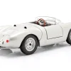 Porsche 550 A Spyder Baujahr 1950 silber 1:18 Maisto