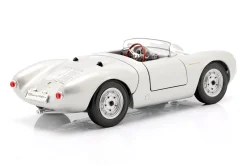 Porsche 550 A Spyder Baujahr 1950 silber 1:18 Maisto