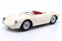 Porsche 550A Spyder Baujahr 1955 weiß / rot 1:12 KK-Scale