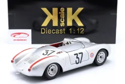 Porsche 550A Spyder #37 4th 24h LeMans 1955 Polensky, von Frankenberg 1:12 KK-Scale