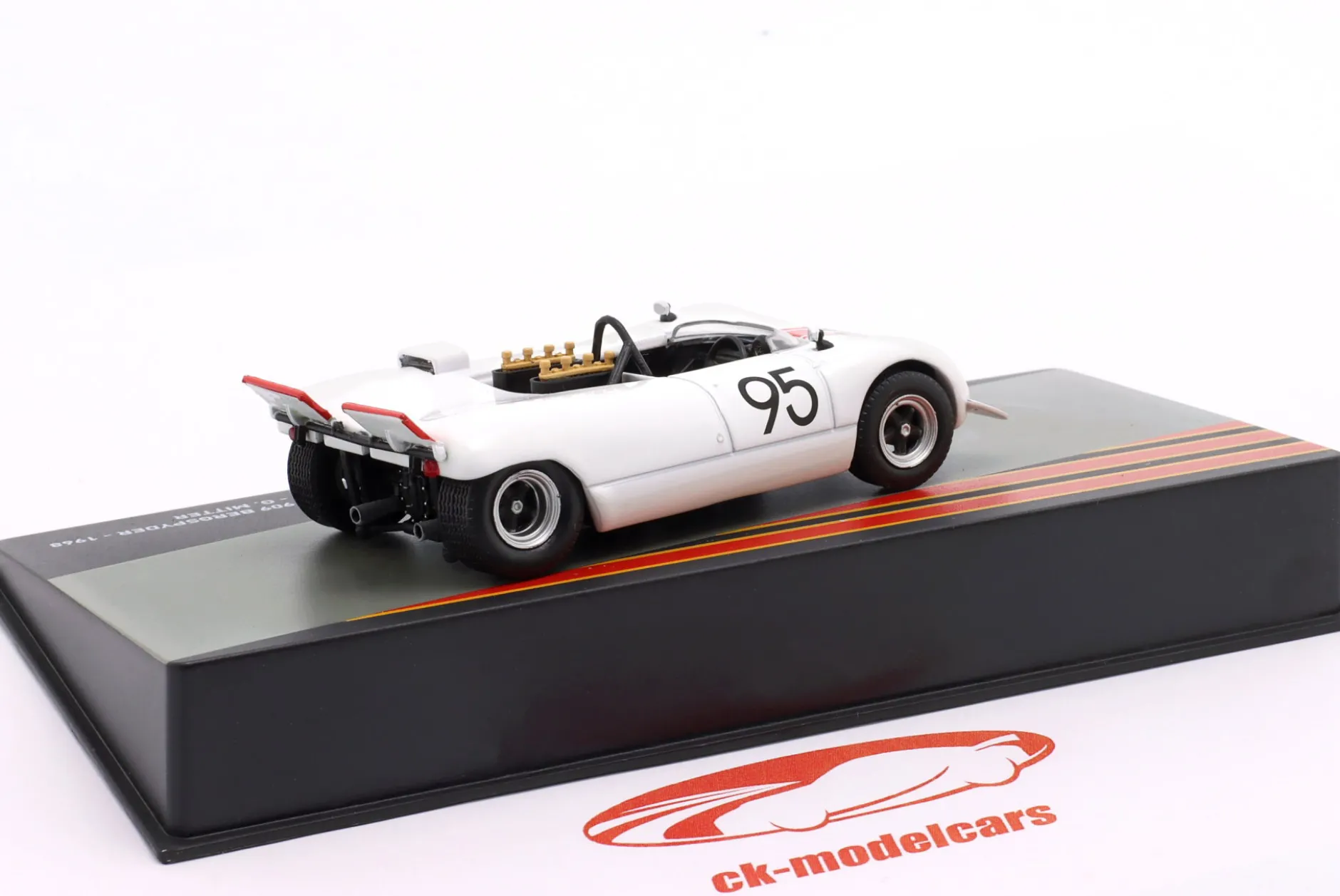 Porsche 909 Bergspyder #95 Sieger European Hill Climb Championship 1968 Mitter 1:43 Altaya