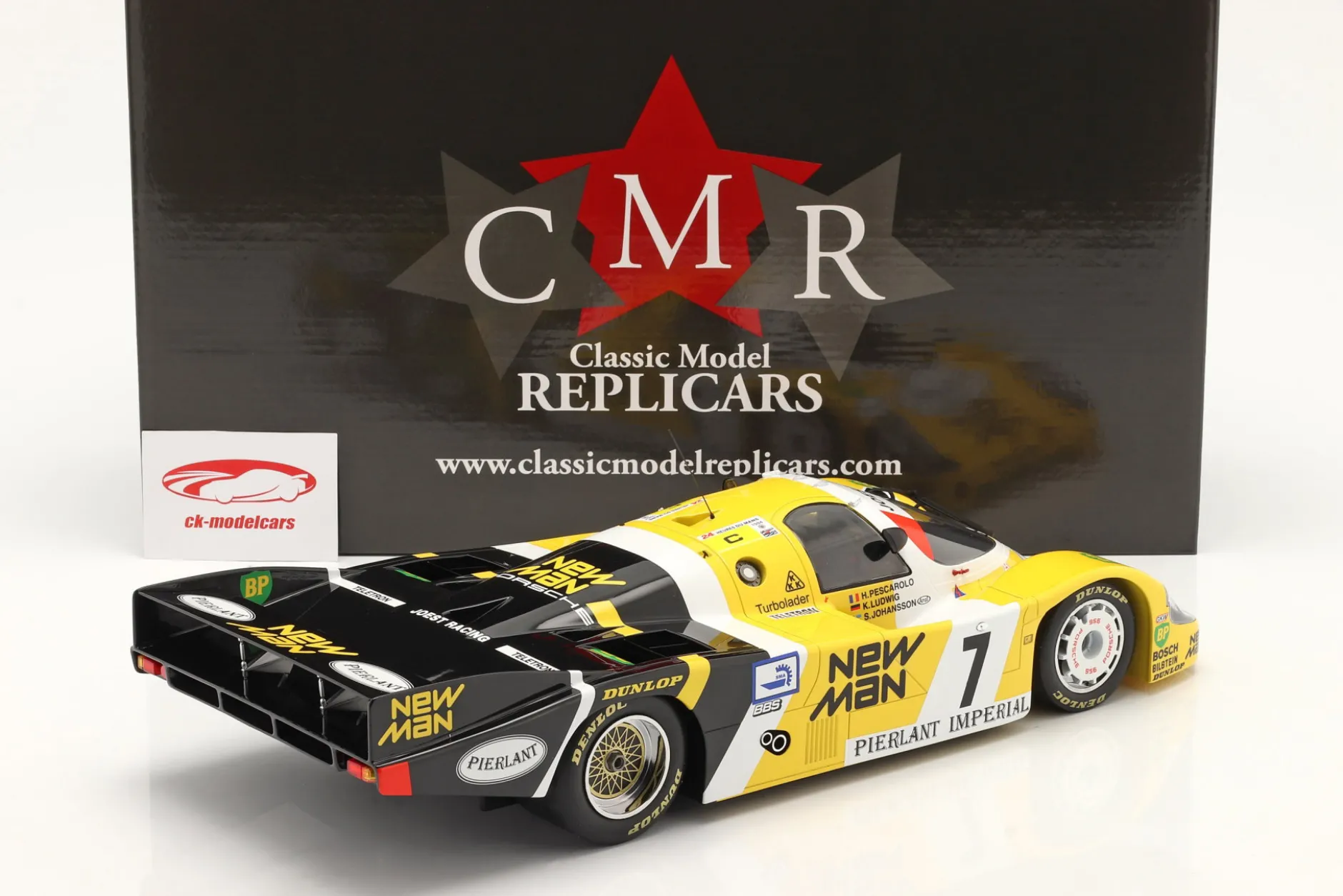 Porsche 956B #7 Sieger 24h LeMans 1984 Pescarolo, Ludwig 1:12 CMR