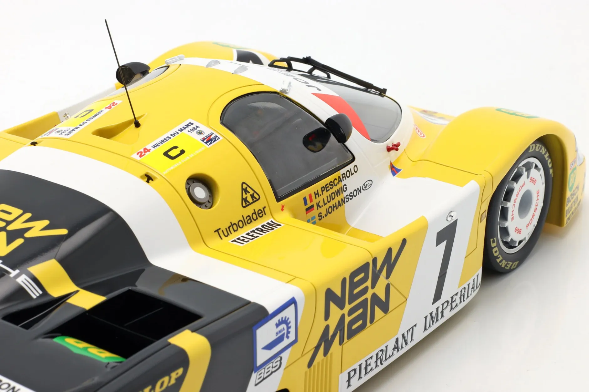 Porsche 956B #7 Sieger 24h LeMans 1984 Pescarolo, Ludwig 1:12 CMR