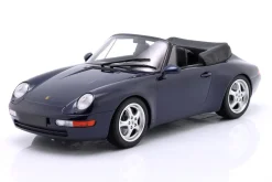 Porsche 911 (993) Cabriolet Baujahr 1994 irisblau metallic 1:18 Minichamps