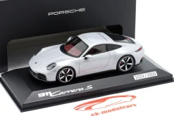 Porsche 911 Carrera (992.2) Baujahr 2025 eisgraumetallic 1:43 Minichamps