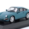 Porsche 911 (964) Carrera 2 Baujahr 1989 türkis metallic 1:43 Minichamps
