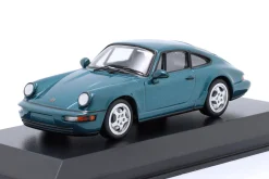 Porsche 911 (964) Carrera 2 Baujahr 1989 türkis metallic 1:43 Minichamps