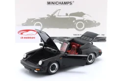 Porsche 911 Carrera 3.2 Cabriolet Baujahr 1983 schwarz 1:18 Minichamps