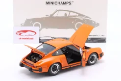 Porsche 911 Carrera Coupe 3.2 Baujahr 1983 orange 1:18 Minichamps