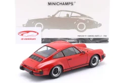 Porsche 911 Carrera Coupe 3.2 Baujahr 1983 rot 1:18 Minichamps