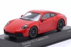 Porsche 911 (992.2) Carrera GTS Baujahr 2024 indischrot 1:43 Minichamps