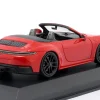 Porsche 911 (992.2) Carrera GTS Cabriolet 2024 indischrot 1:43 Minichamps