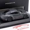 Porsche 911 (992.2) Carrera GTS Coupé Baujahr 2024 schiefergrau 1:43 Minichamps