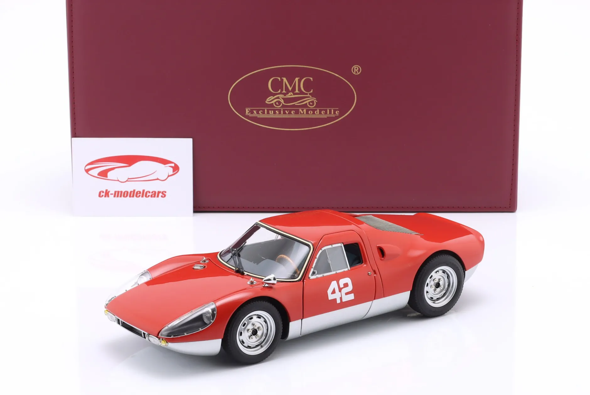Porsche 904 Carrera GTS #42 Pebble Beach Auktion 2017 1:18 CMC