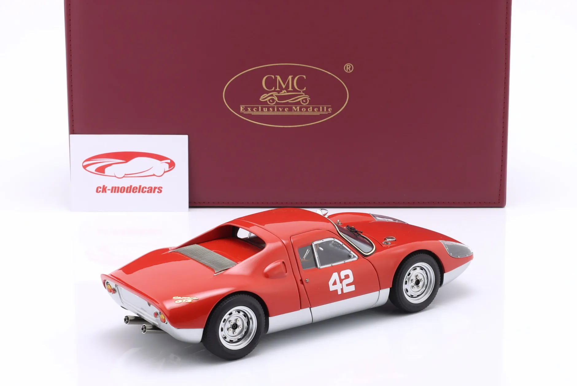 Porsche 904 Carrera GTS #42 Pebble Beach Auktion 2017 1:18 CMC