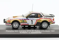 Porsche 924 Carrera GTS #1 Rallye d'Antibes 1981 Röhrl, Geistdörfer 1:43 CMR