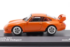 Porsche 911 (993) Carrera RS Baujahr 1995 blutorange 1:43 Solido