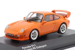 Porsche 911 (993) Carrera RS Baujahr 1995 blutorange 1:43 Solido