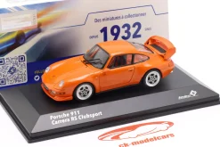 Porsche 911 (993) Carrera RS Baujahr 1995 blutorange 1:43 Solido