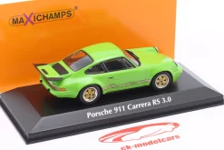Porsche 911 Carrera RS 3.0 Baujahr 1974 grün 1:43 Minichamps