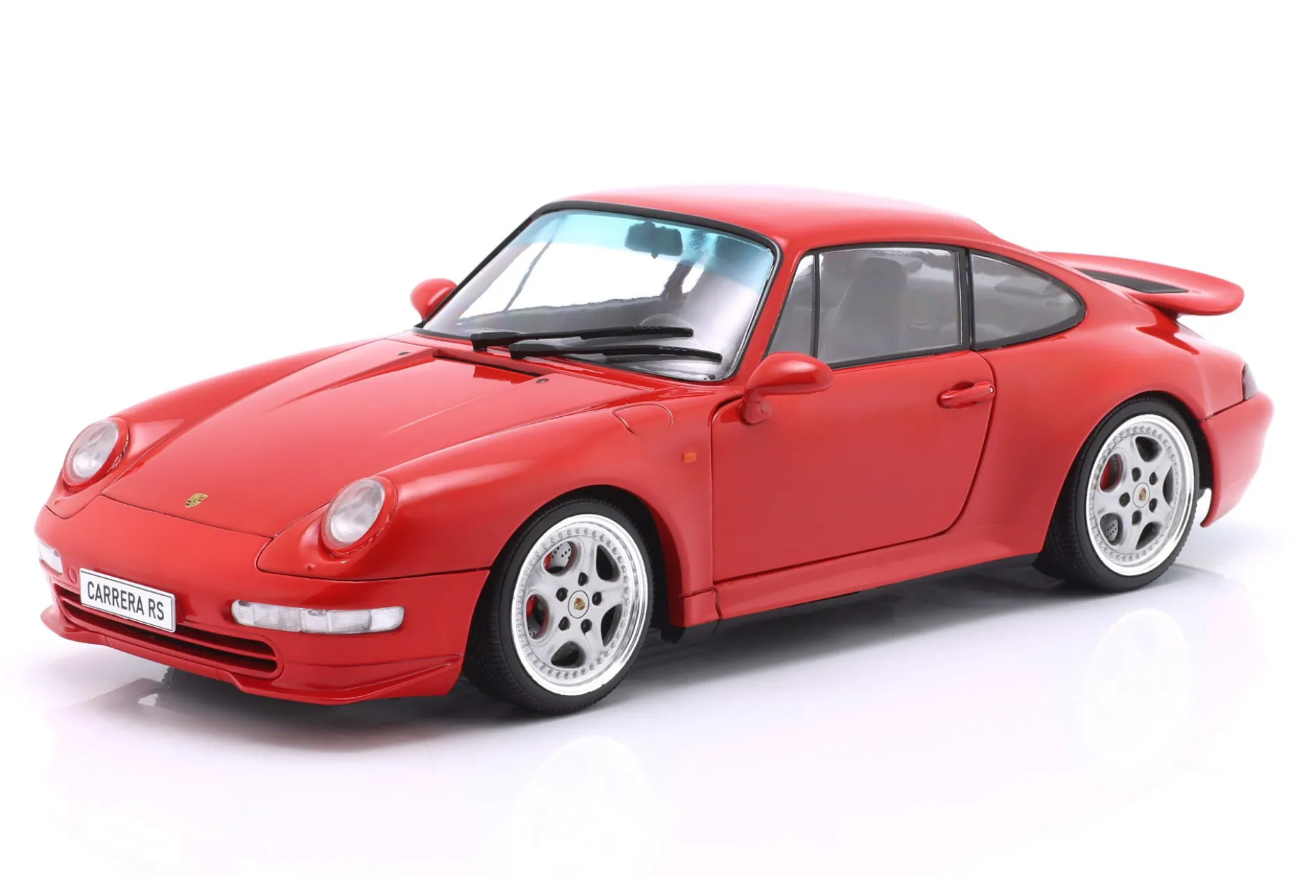 Porsche 911 (993) Carrera RS Baujahr 1997 indischrot 1:18 Solido
