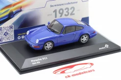 Porsche 911 (964) Carrera RS Baujahr 1992 maritimblau 1:43 Solido