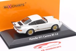 Porsche 911 Carrera RS 3.0 Baujahr 1974 weiß 1:43 Minichamps