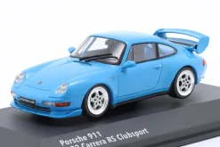 Porsche 911 (993) Carrera RS Clubsport Baujahr 1993-1995 blau 1:43 Solido