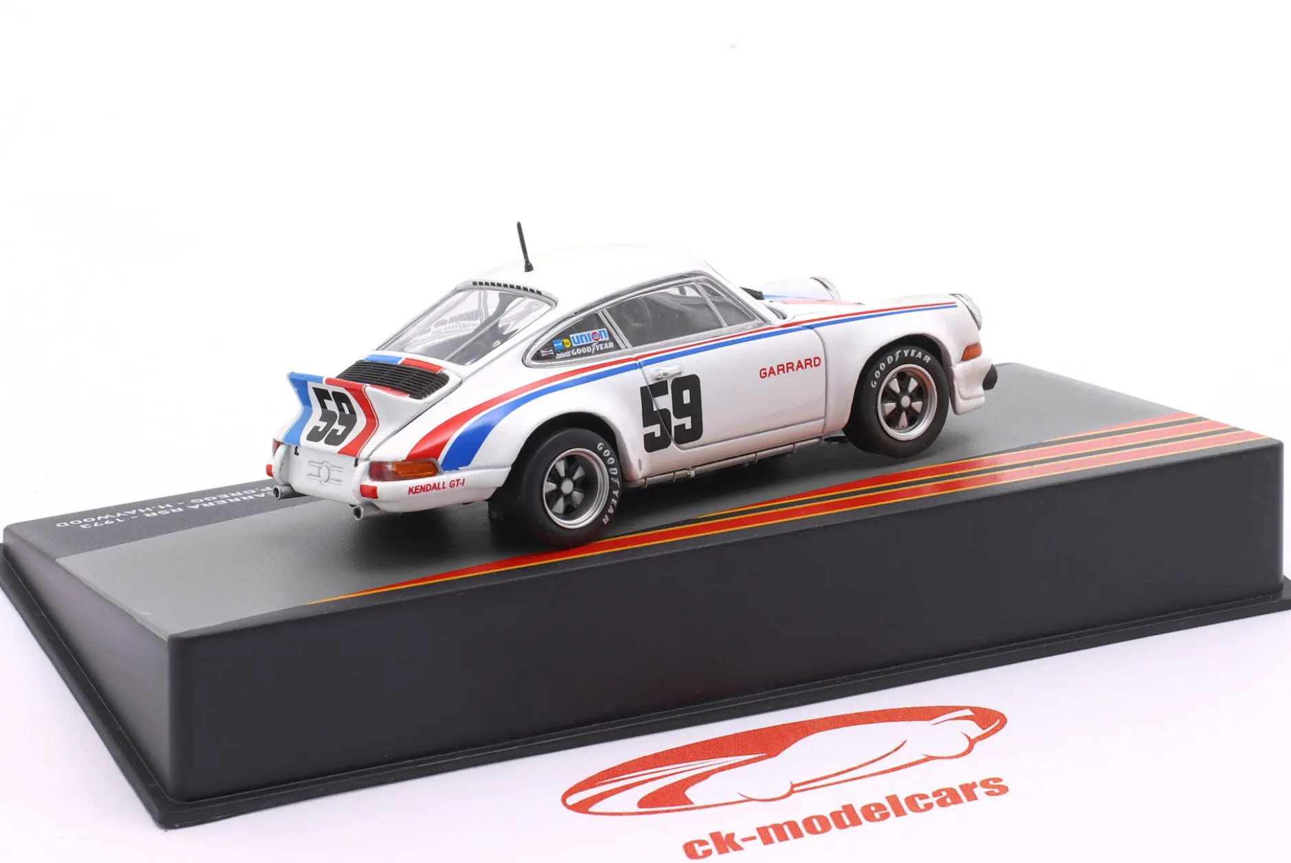 Porsche 911 Carrera RSR #59 Sieger 24h Daytona 1973 Gregg, Haywood 1:43 Altaya