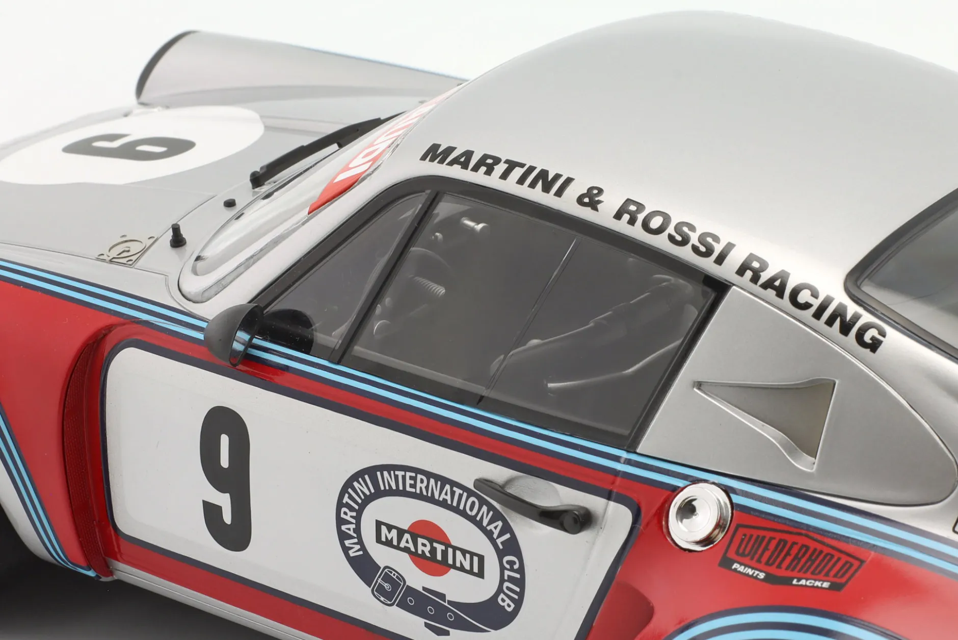 Porsche 911 Carrera RSR Turbo #9 2nd 6h Watkins Glen 1974 Müller, van Lennep 1:12 CMR