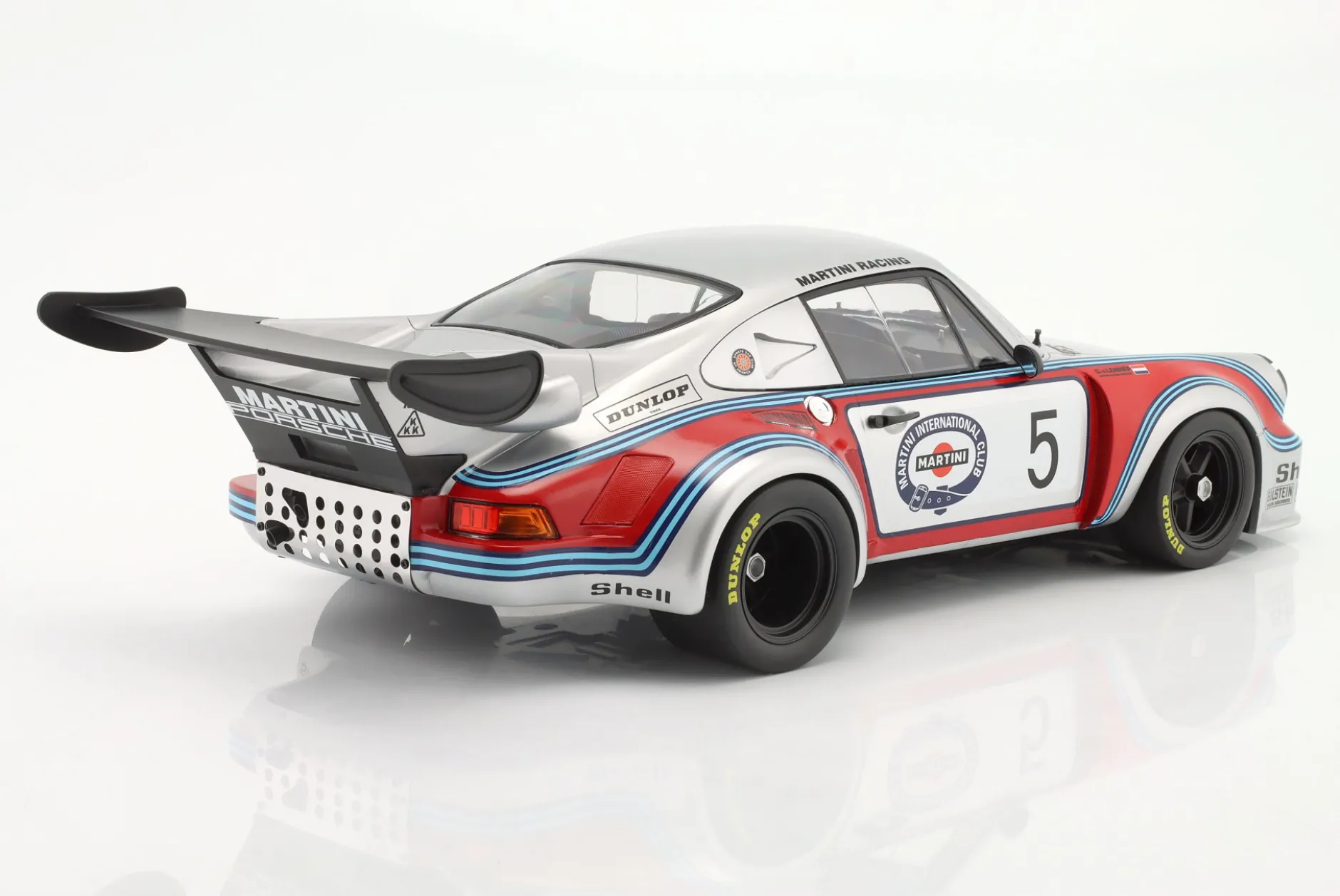 Porsche 911 Carrera RSR Turbo #5 5th 1000km Brands Hatch 1974 Martini Racing 1:12 CMR