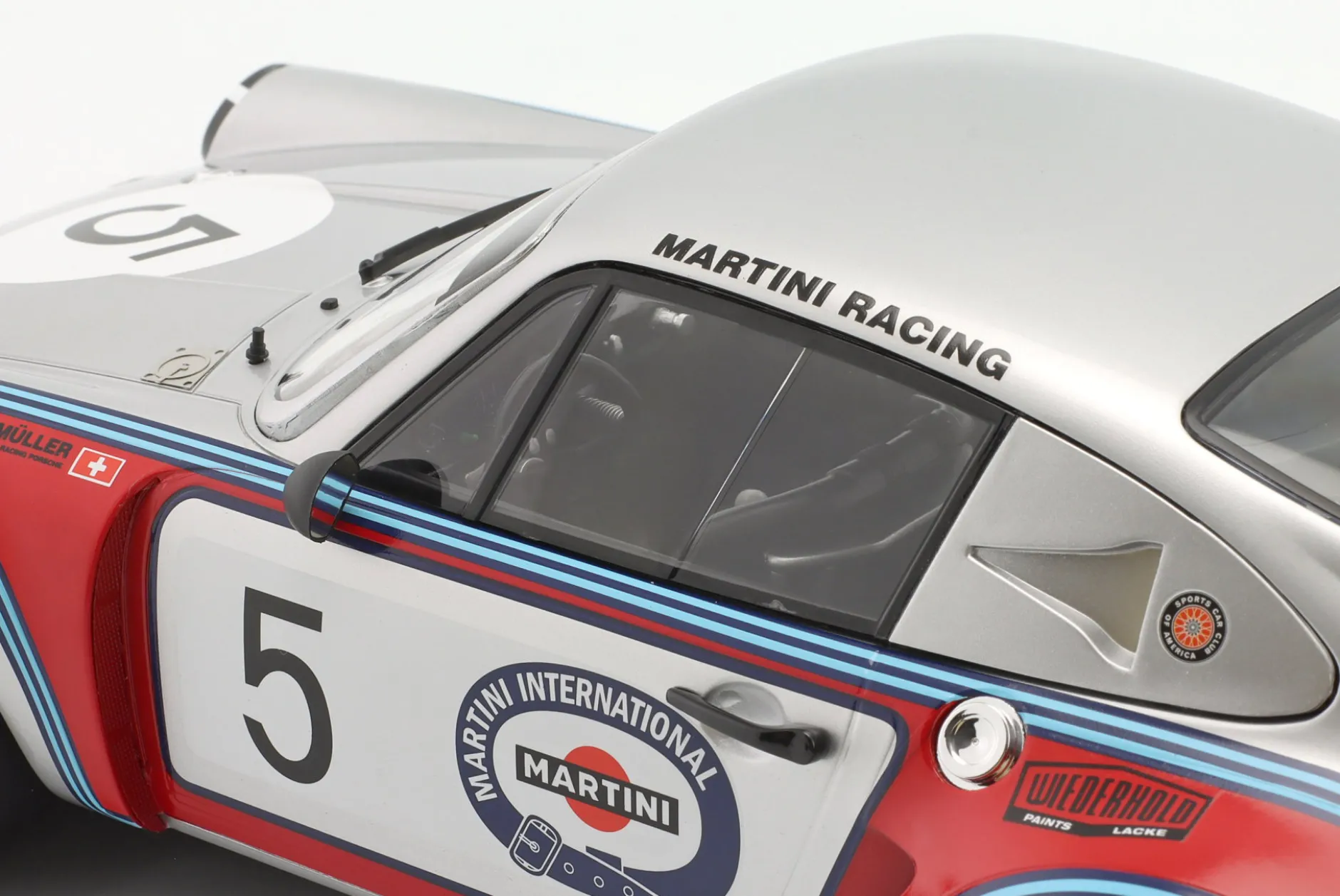 Porsche 911 Carrera RSR Turbo #5 5th 1000km Brands Hatch 1974 Martini Racing 1:12 CMR