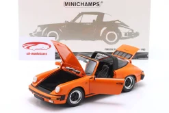 Porsche 911 3.2 Carrera Targa Baujahr 1983 orange 1:18 Minichamps
