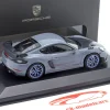 Porsche 718 Cayman GT4 RS 2022 arktikgrau 1:43 Minichamps