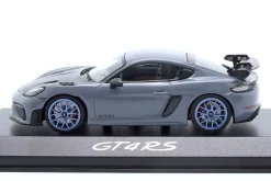 Porsche 718 Cayman GT4 RS 2022 arktikgrau 1:43 Minichamps